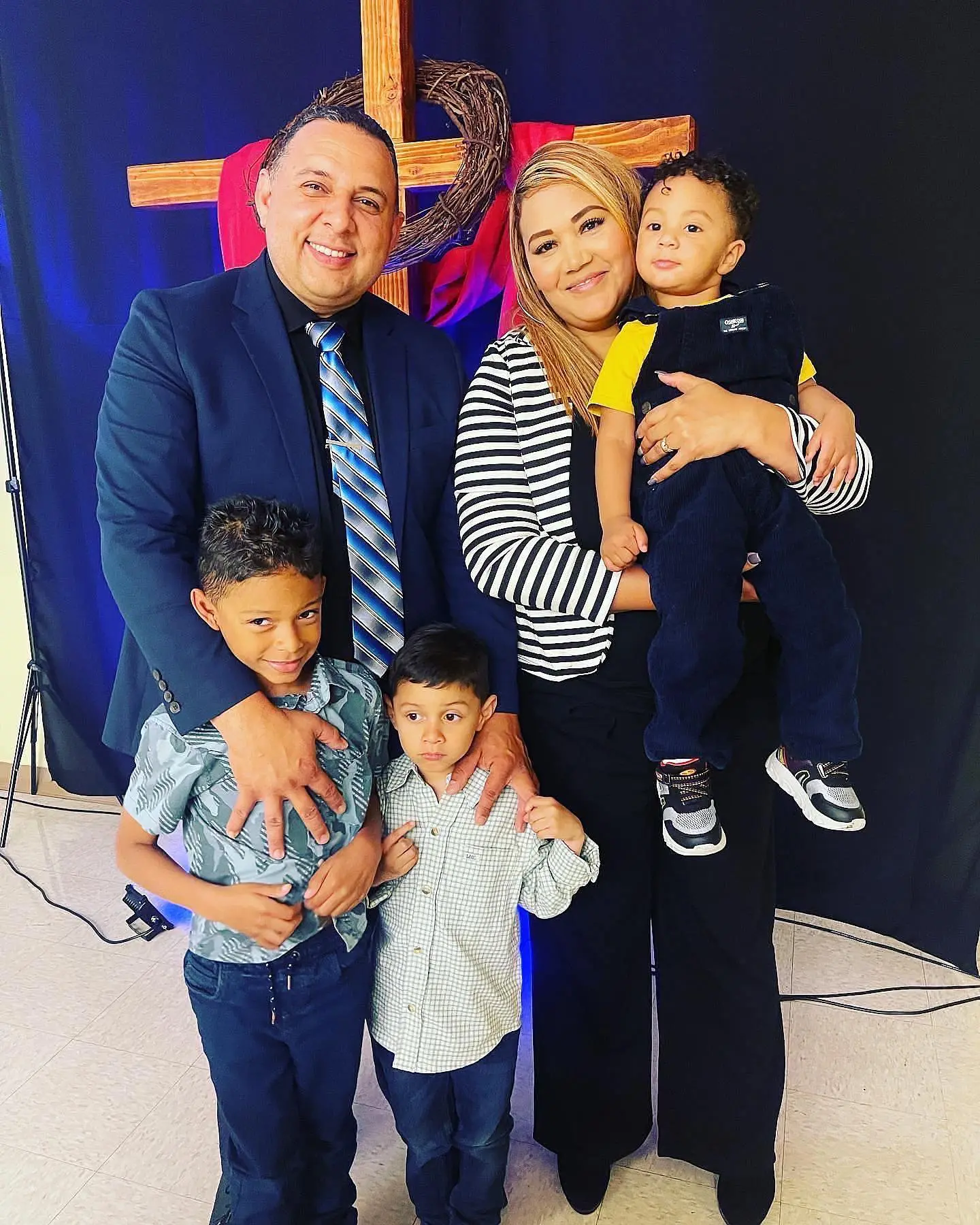 Familia pastoral del Ministerio Evangelístico Reconciliación